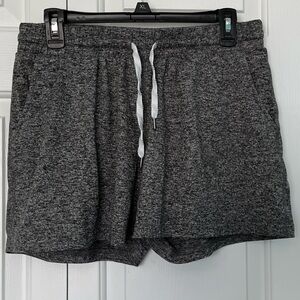 Pacific Trail Charcoal Heathered Polyester Blend Shorts